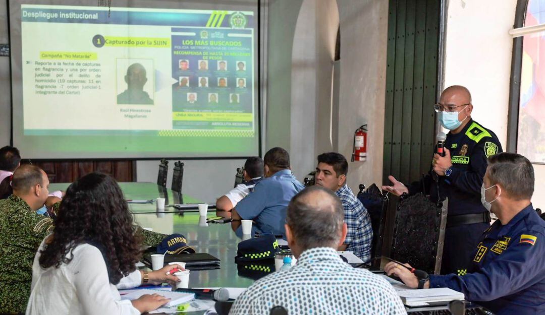 Alcaldía de Cartagena y fuerza pública fortalecen esfuerzos para disminuir el accionar delictivo en la ciudad