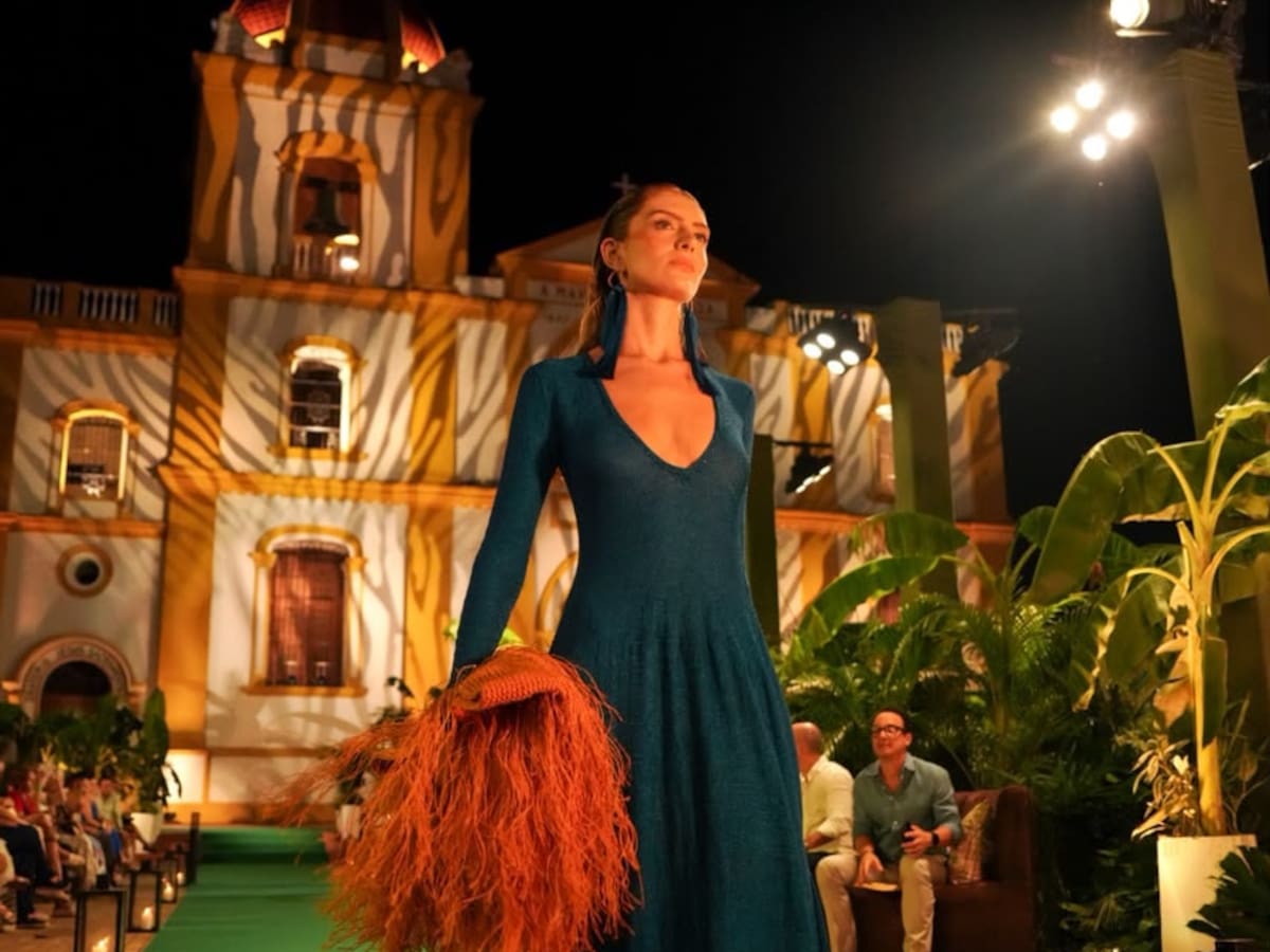 ELAR de Marca Bolívar presentó colección Canto de Palma en Festijazz Mompox 2026