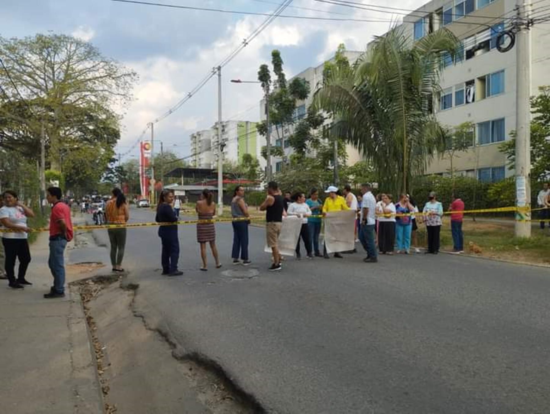 Protestas por falta de agua en Ibagué