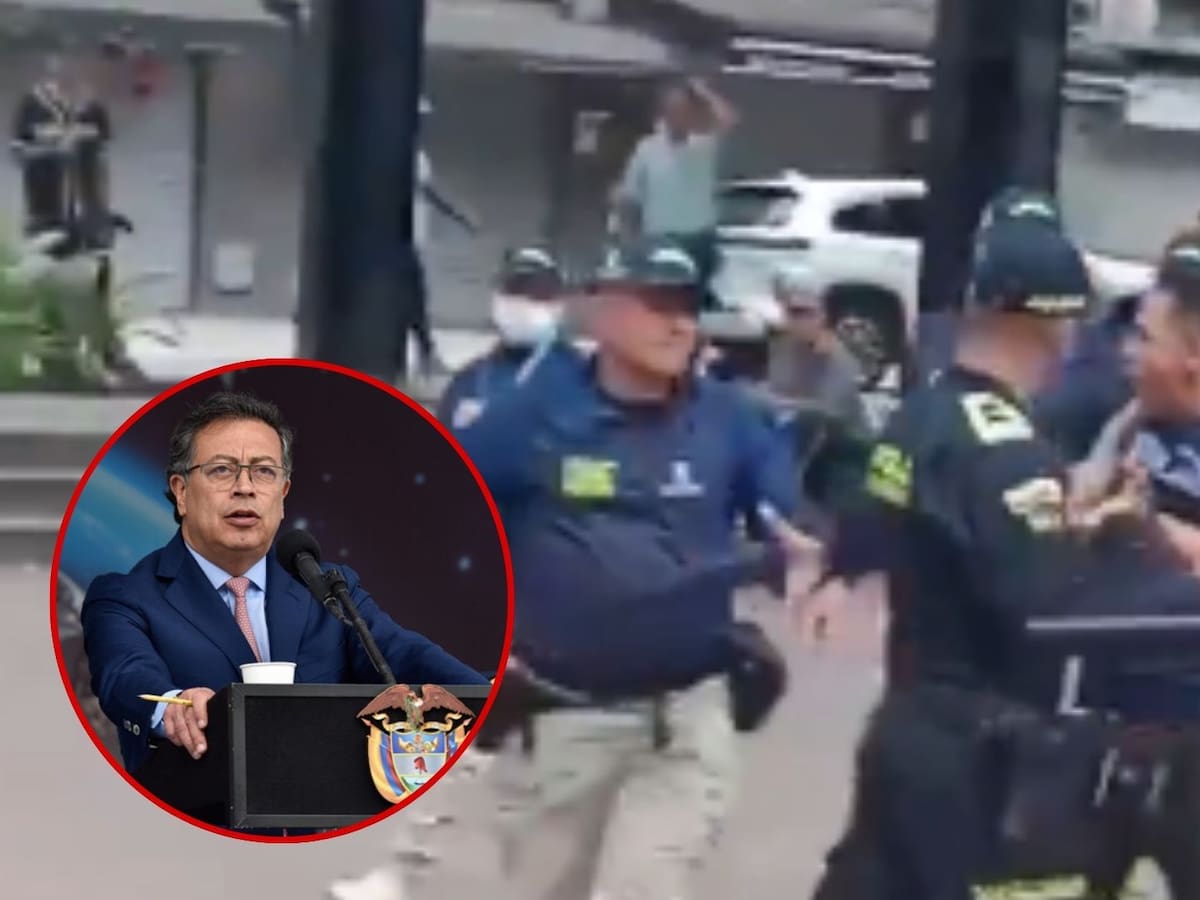 Petro por gestores de convivencia en Medellín: “Ordeno a Policía no permitir violación de derechos”