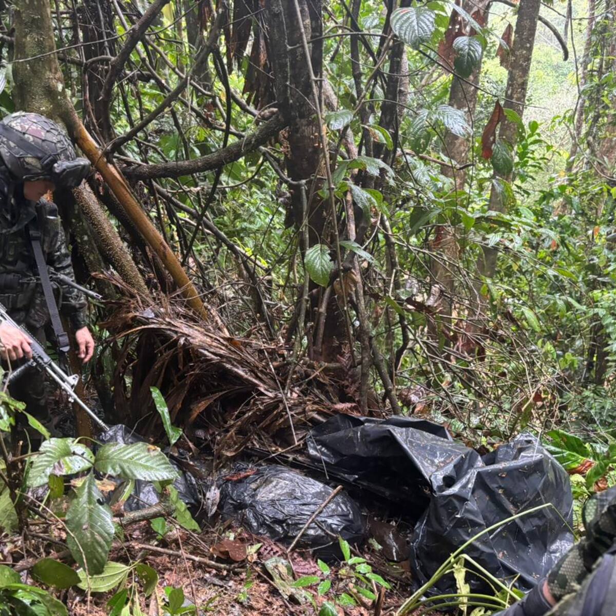 Desmantelan depósito ilegal con explosivos en zona rural de Mocoa