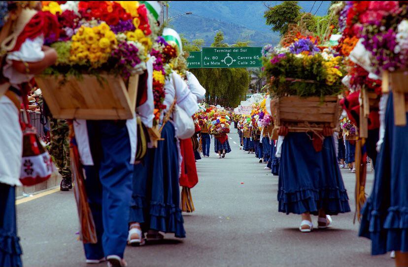 11 de Julio de 2022. Desfile de Silleteros Foto: (Colprensa - Cortesía Feria de las Flores).