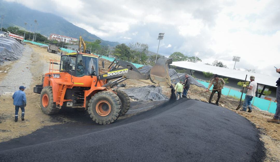 Adecuación pista BMX en Ibagué