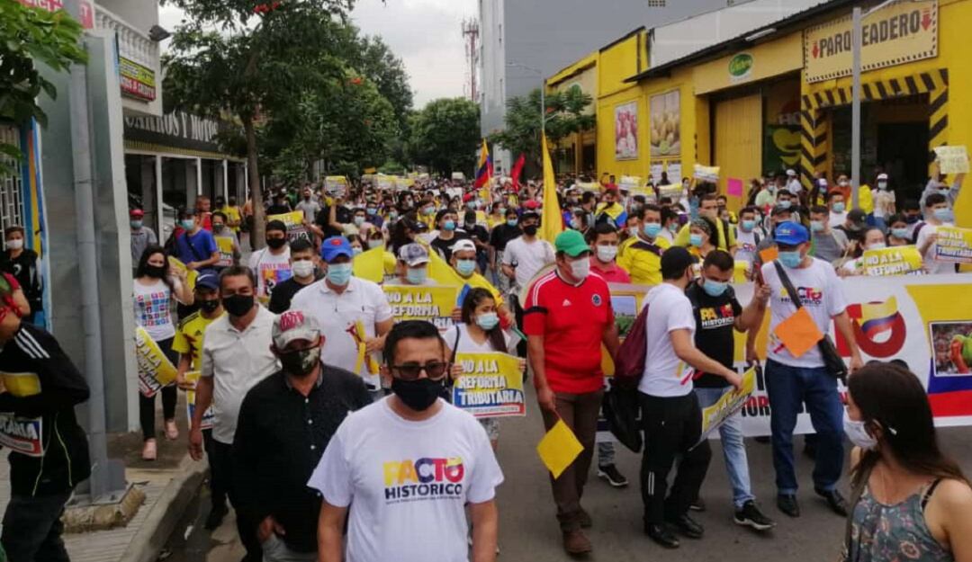 Marcha en Cúcuta