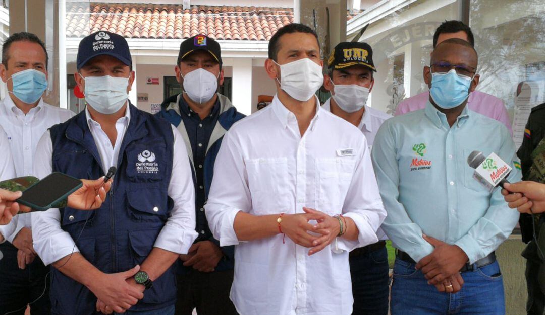 Ministro del Interior, Daniel Palacios.