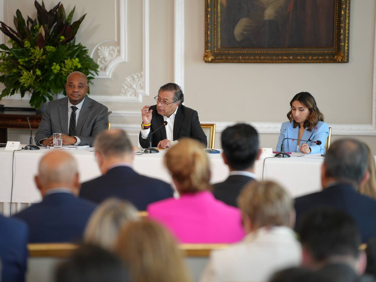 Petro expuso su denuncia de golpe de Estado ante el cuerpo diplomático: ¿qué dijo?