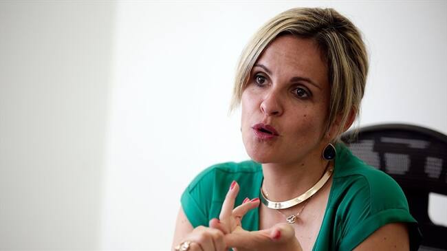 La Fiscalía citó a entrevista a la ex directora del Sena, María Andrea Nieto. Foto: Colprensa