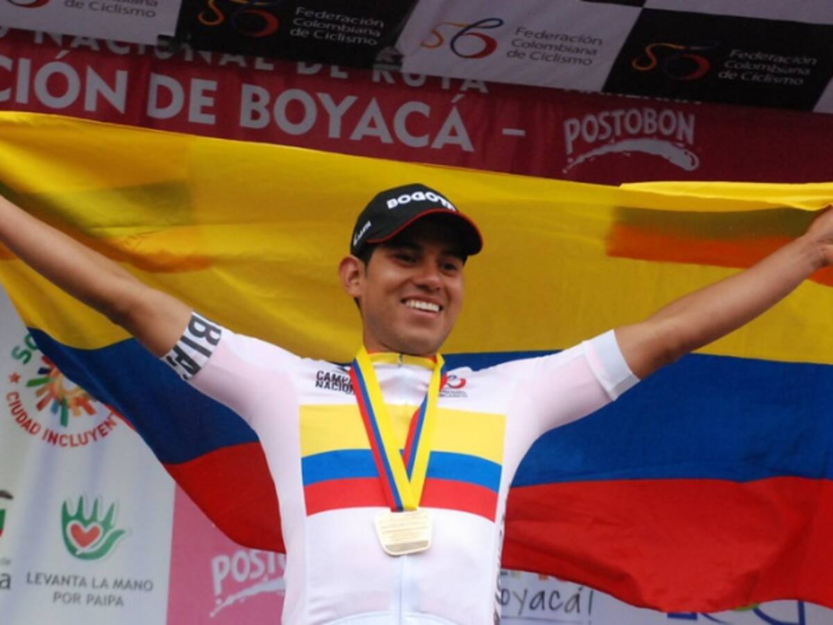 Edwin Ávila se coronó campeón nacional de ruta