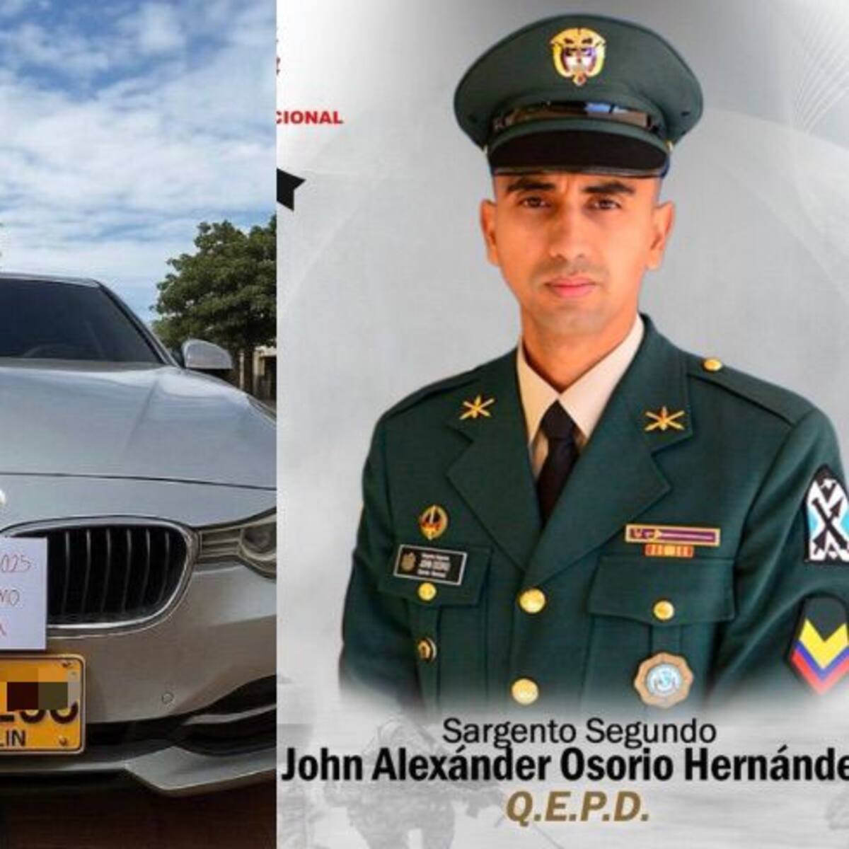 Accidente del sargento Osorio: el coronel que huyó y el capitán dueño del BMW