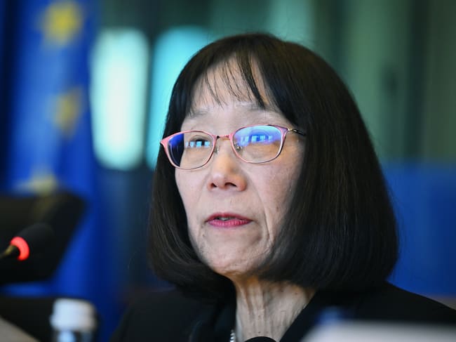 La presidenta de la Corte Penal Internacional, Tomoko Akane.
(Foto: Dursun Aydemir/Anadolu via Getty Images)