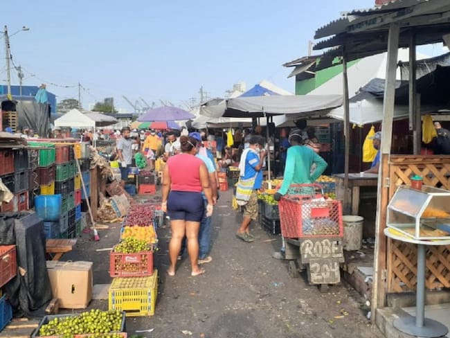 Ventas en el mercado de Cartagena serán hasta las 10:00 de la mañana