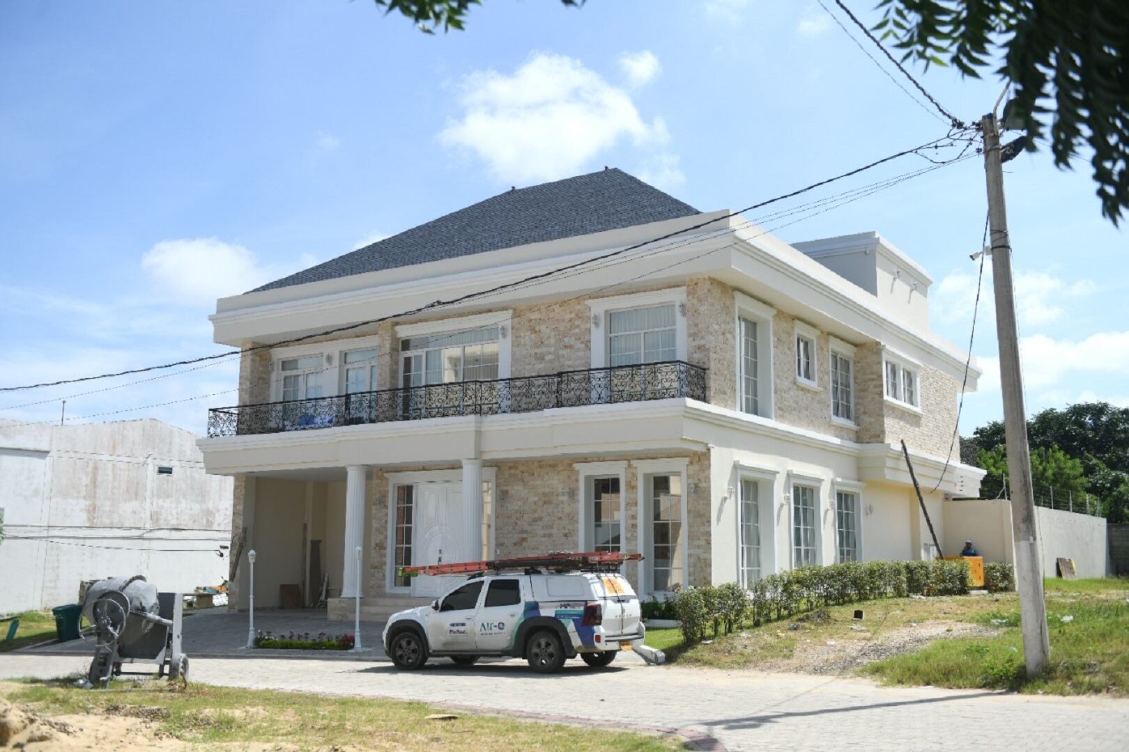 Zona donde adelantaron el operativo