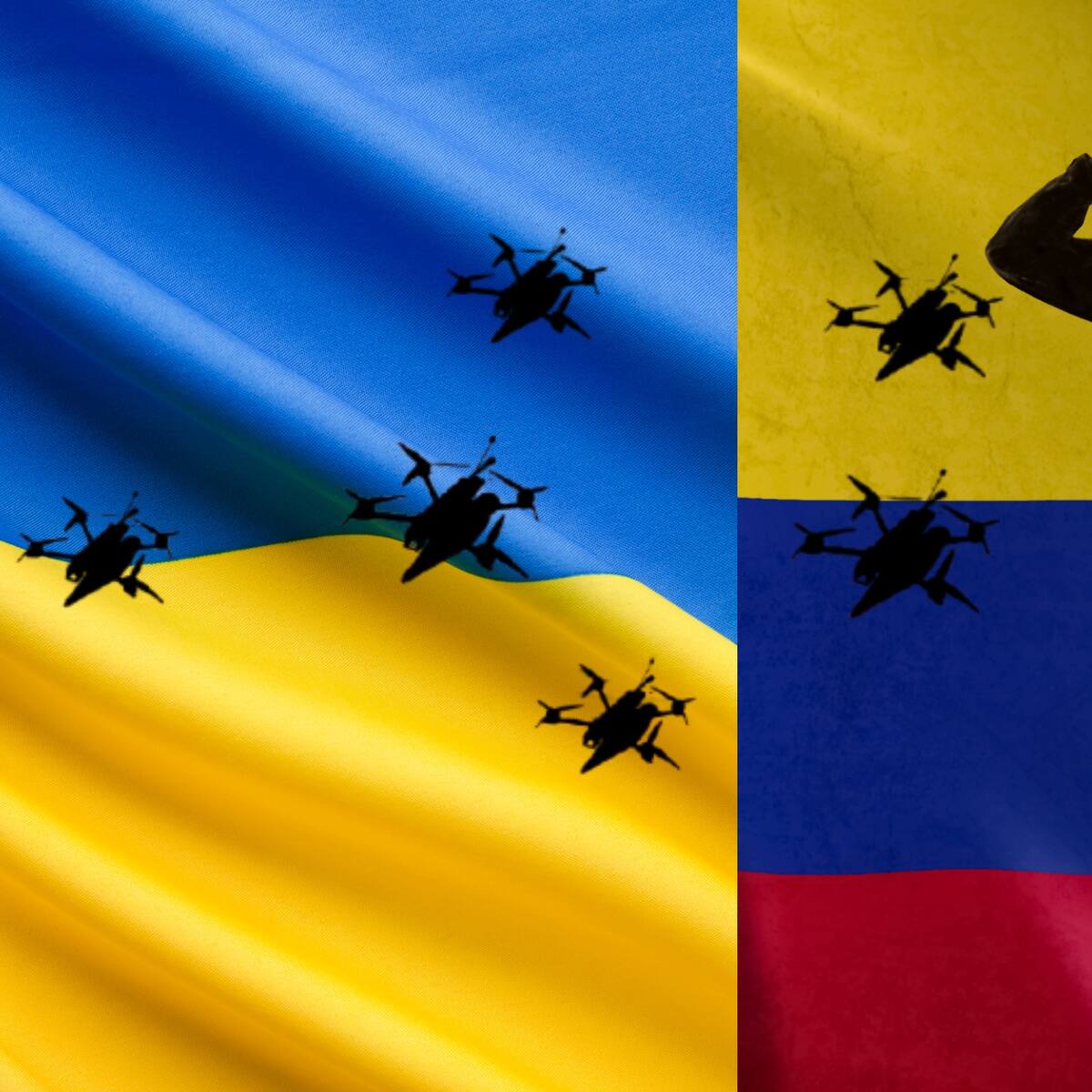 Grupos armados colombianos adquieren conocimientos en manejo de drones en Ucrania: Financial Times