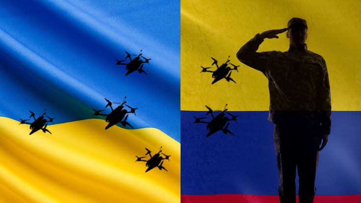 Grupos armados colombianos adquieren conocimientos en manejo de drones en Ucrania: Financial Times