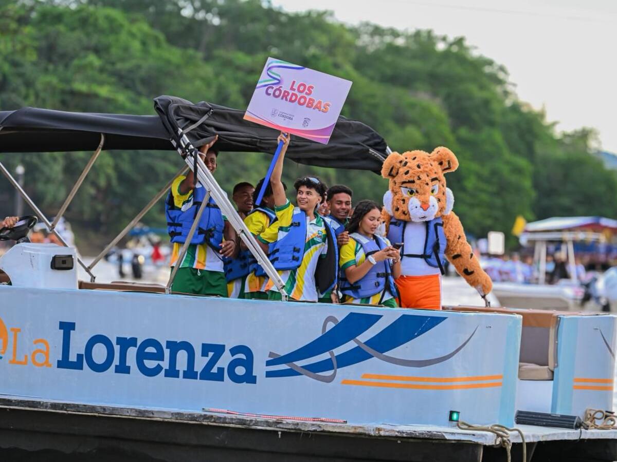 Córdoba y sus Juegos Departamentales: inauguración sin precedentes sobre el Río Sinú