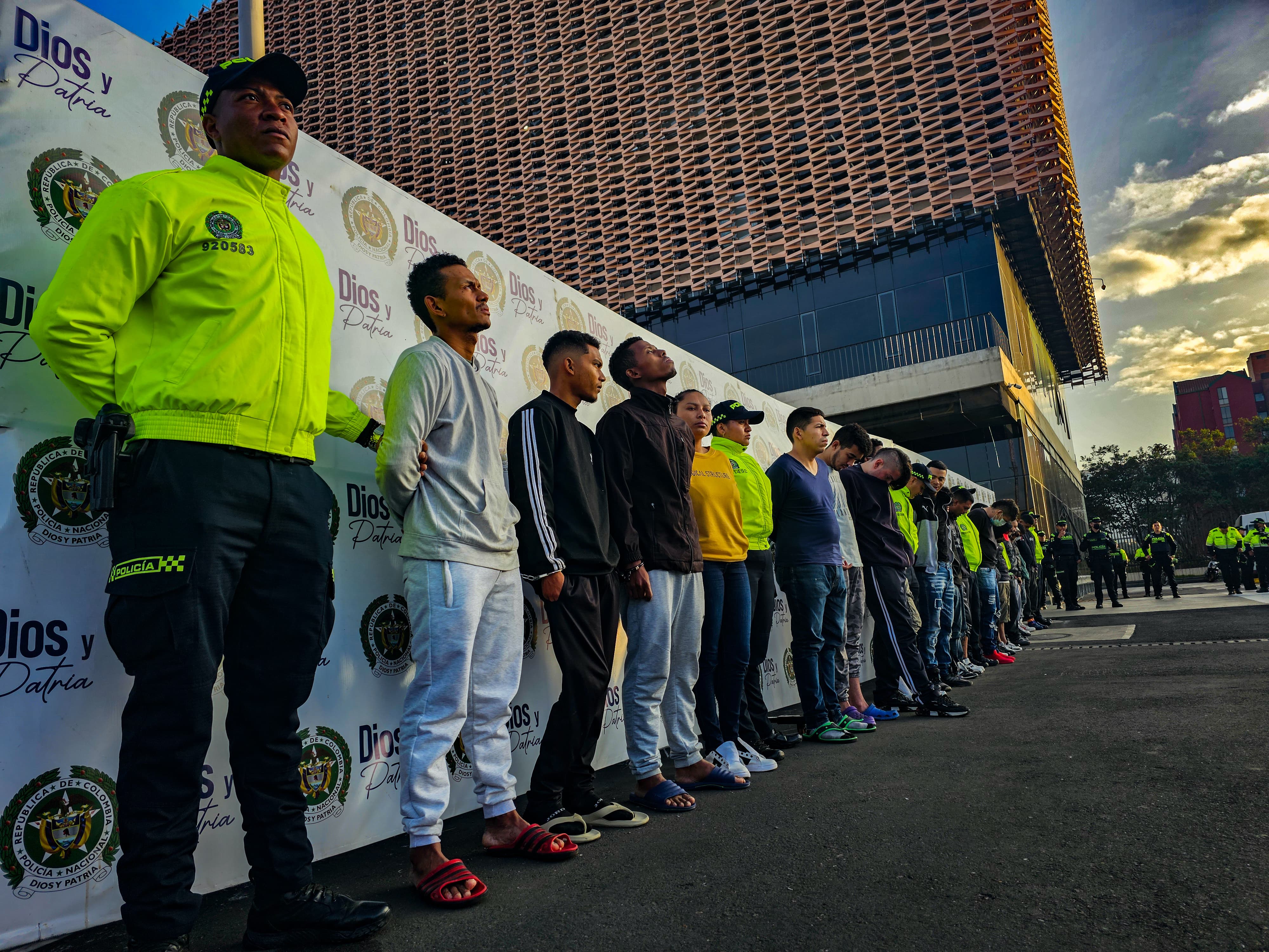 Fueron capturados los responsables de 40 homicidios en Bogotá