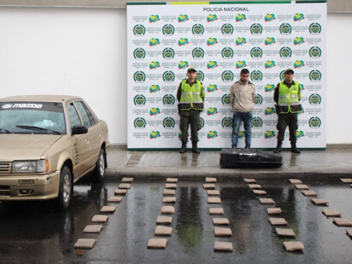 Incautan cargamento de marihuana en carretera del Tolima