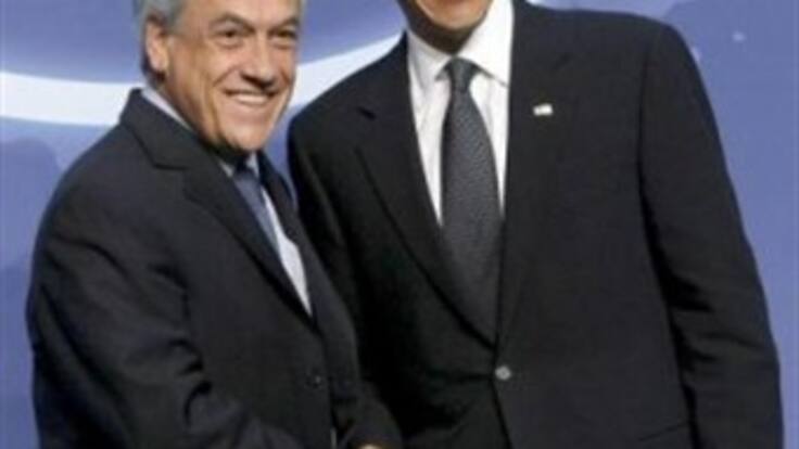 Piñera pide a Estados Unidos que ratifique TLC con Colombia y Panamá