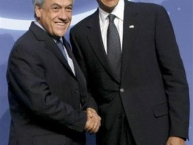 Piñera pide a Estados Unidos que ratifique TLC con Colombia y Panamá