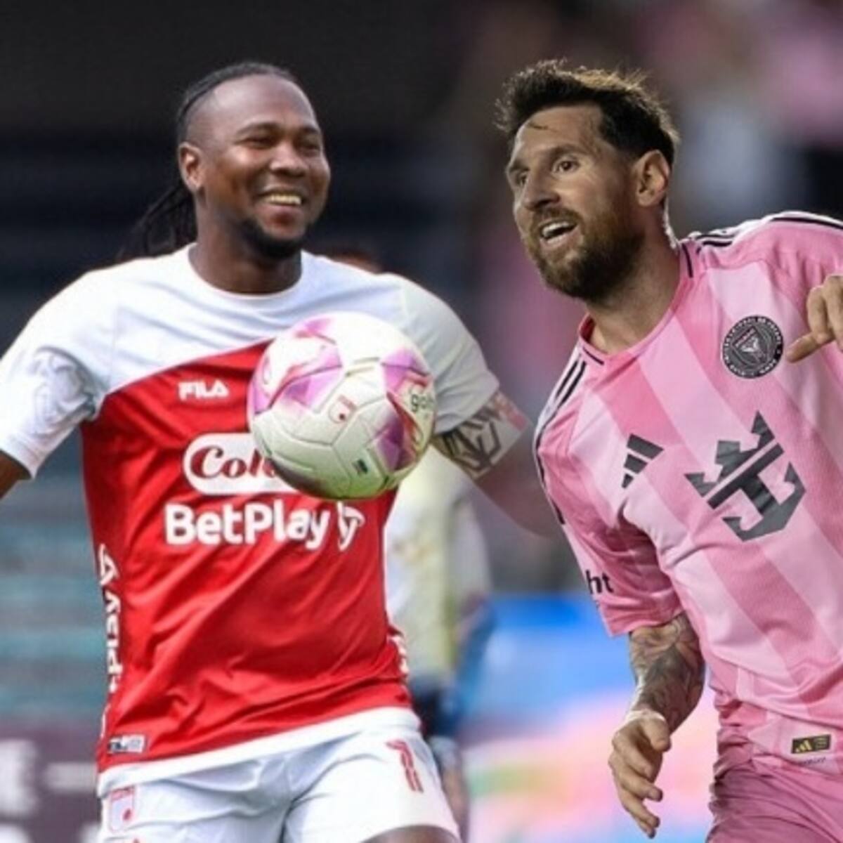 Rodallega, a la par de Messi: La distinción para el delantero de Santa Fe tras triplete a Fortaleza