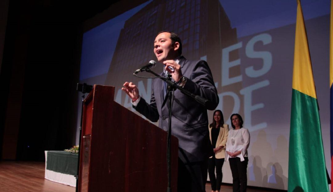 Carlos Mario Marín, alcalde de Manizales