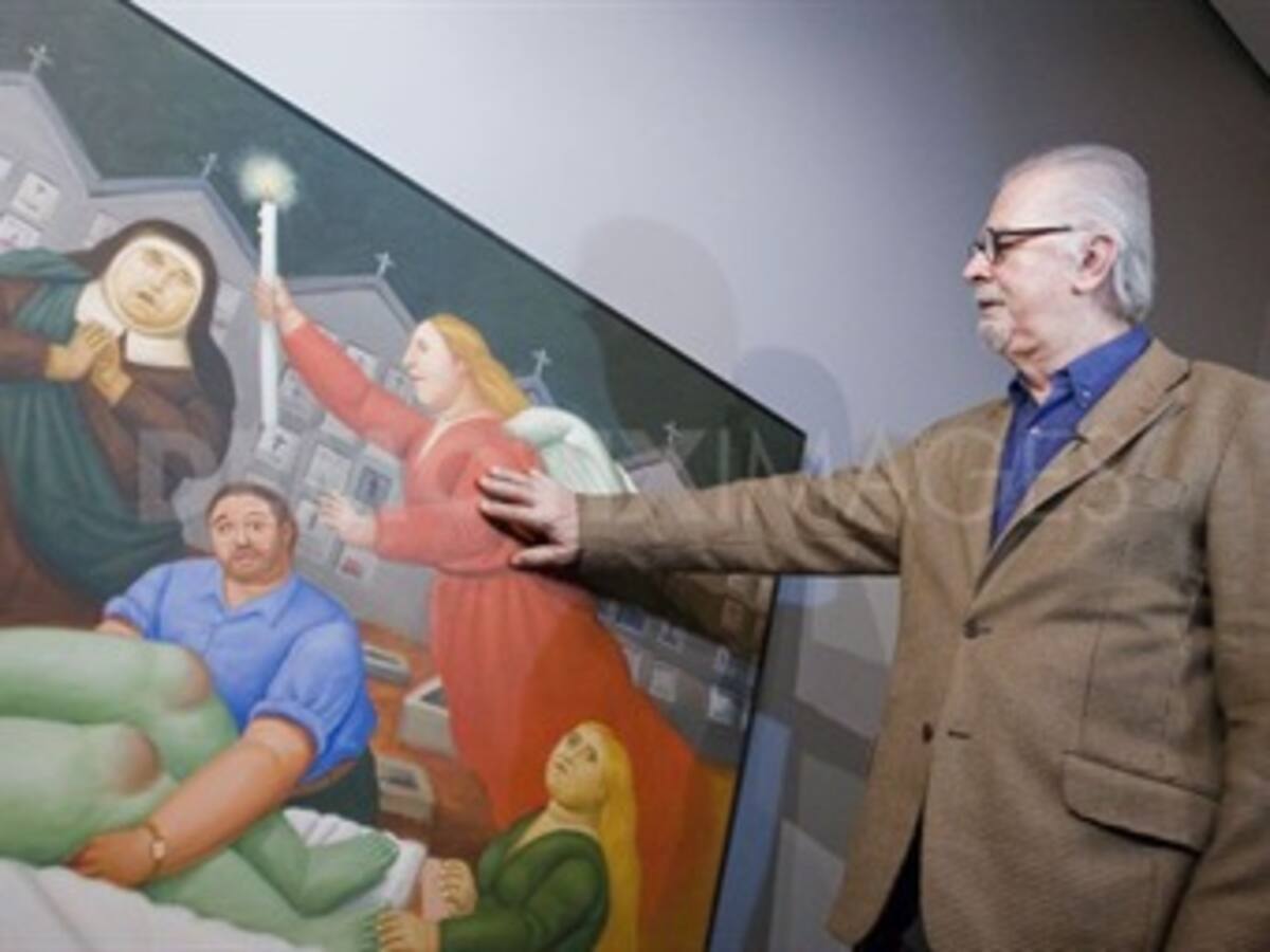 "El Viacrucis" de Fernando Botero se inaugura en museo de Panamá
