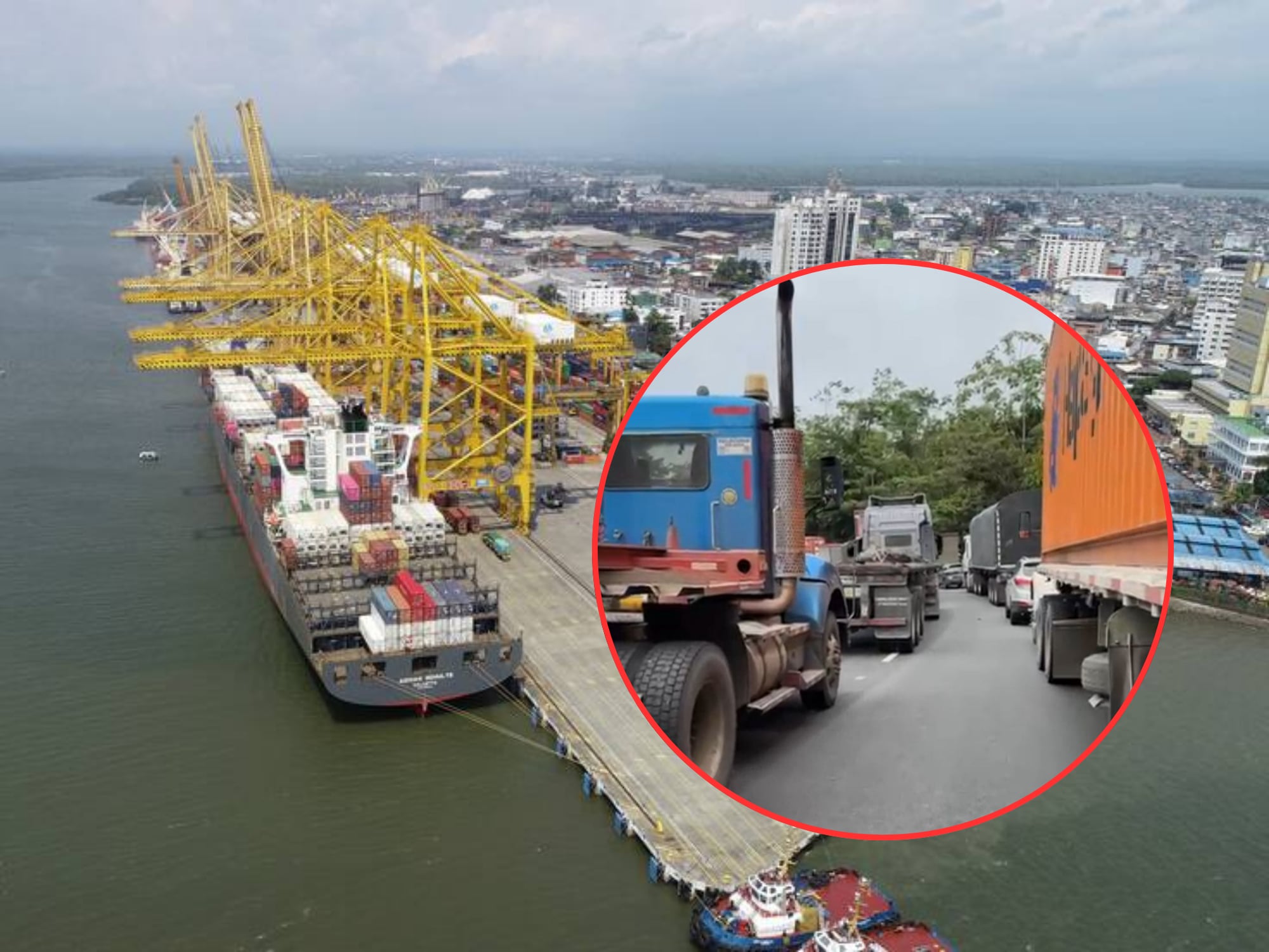 Puerto de Buenaventura. Fotos: Suministrada y Colprensa.