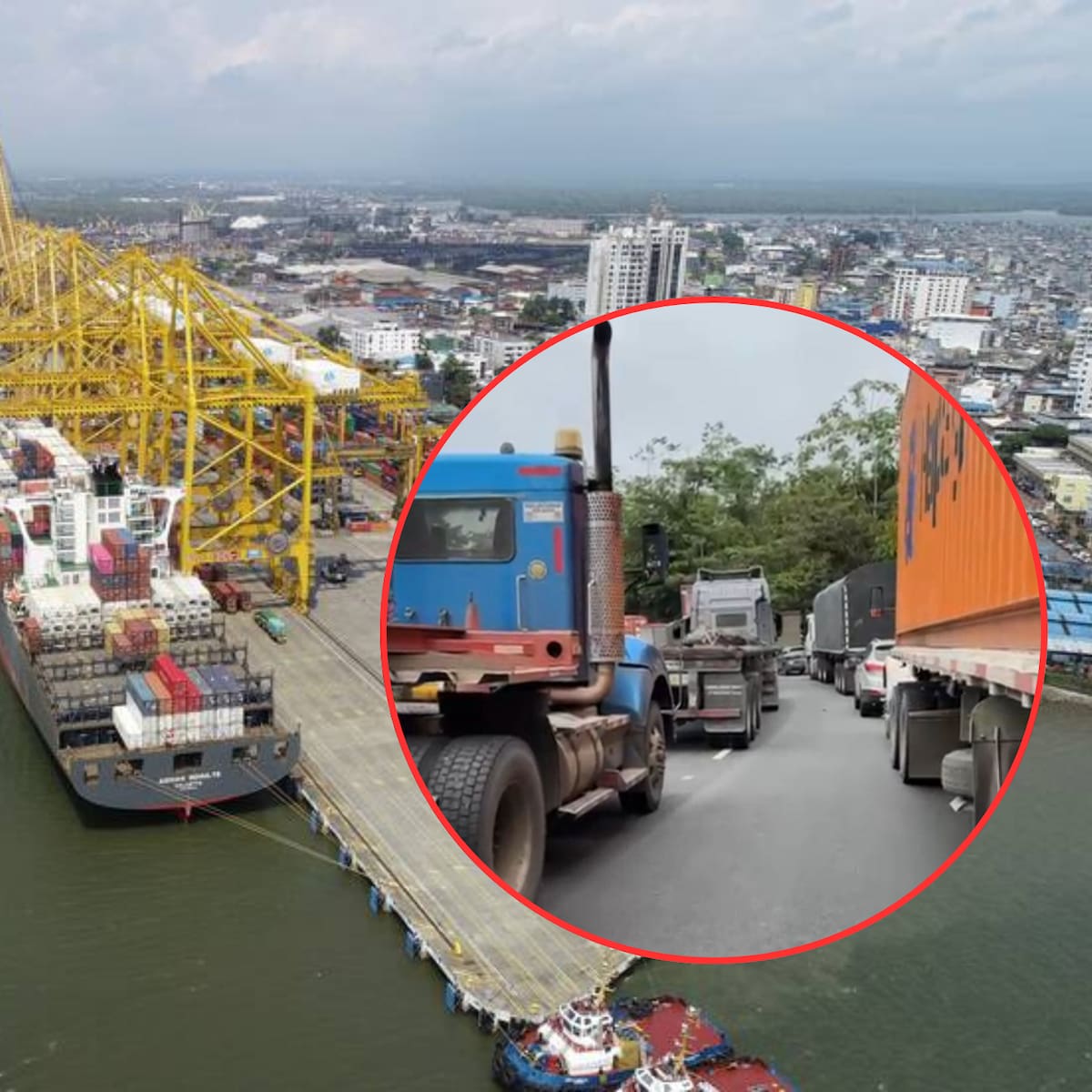 Crisis logística en Puerto de Buenaventura genera afectaciones a la población