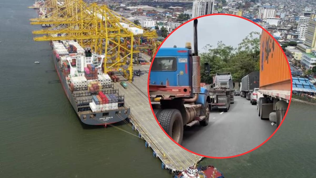 Persisten trancones hacia Buenaventura y crece preocupación por operación del puerto
