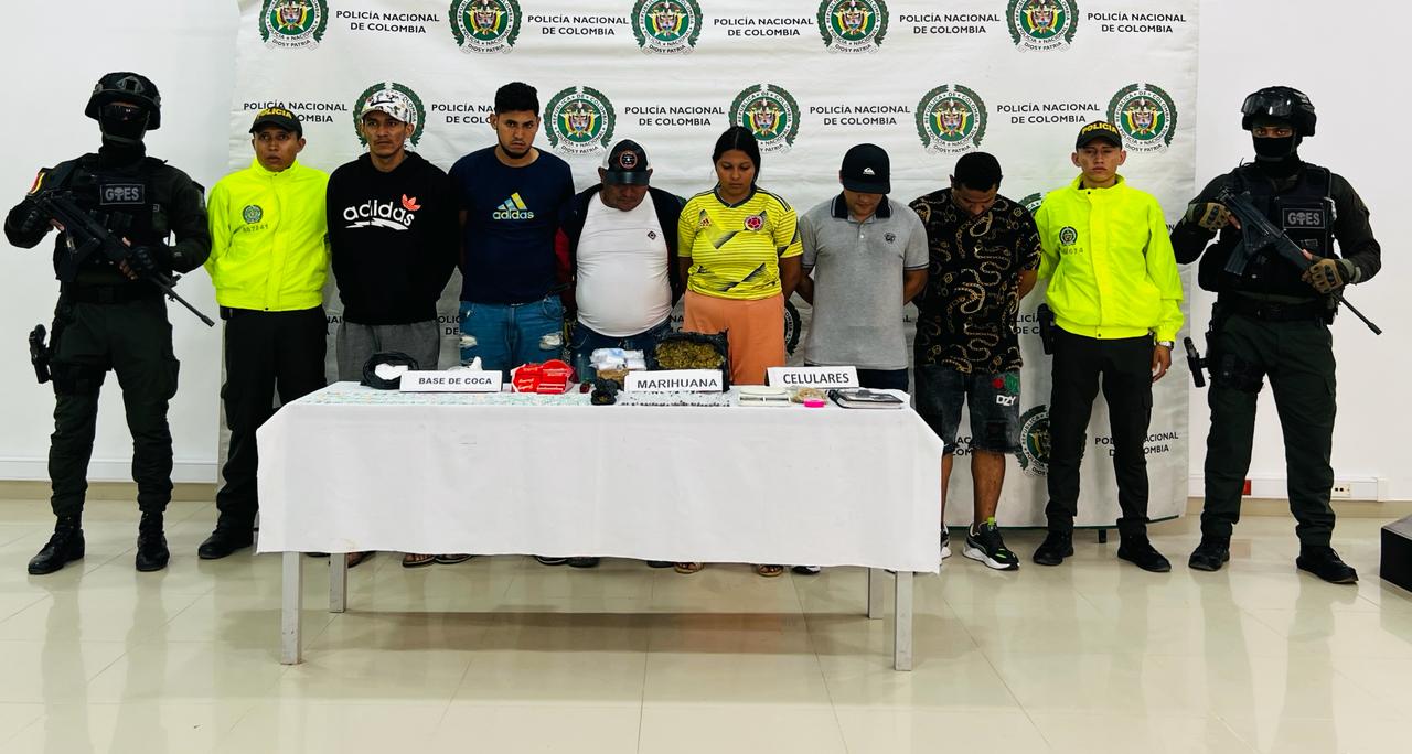 Presuntos integrantes del Clan del Golfo.