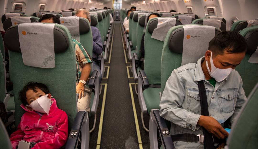 Baja afluencia de viajeros por las restricciones de vuelos ante la pandemia.   Foto: Getty