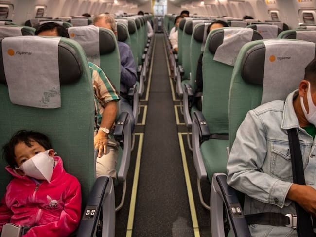 Baja afluencia de viajeros por las restricciones de vuelos ante la pandemia.   Foto: Getty