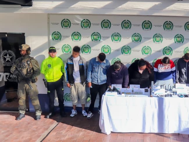 Crédito: Policía Metropolitana de Bogotá.