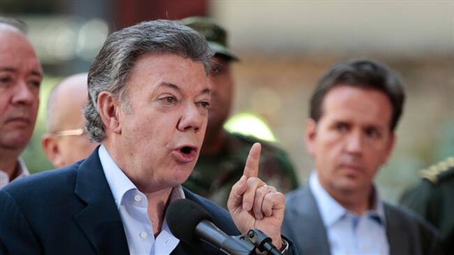 Juan Manuel Santos. Foto: Colprensa