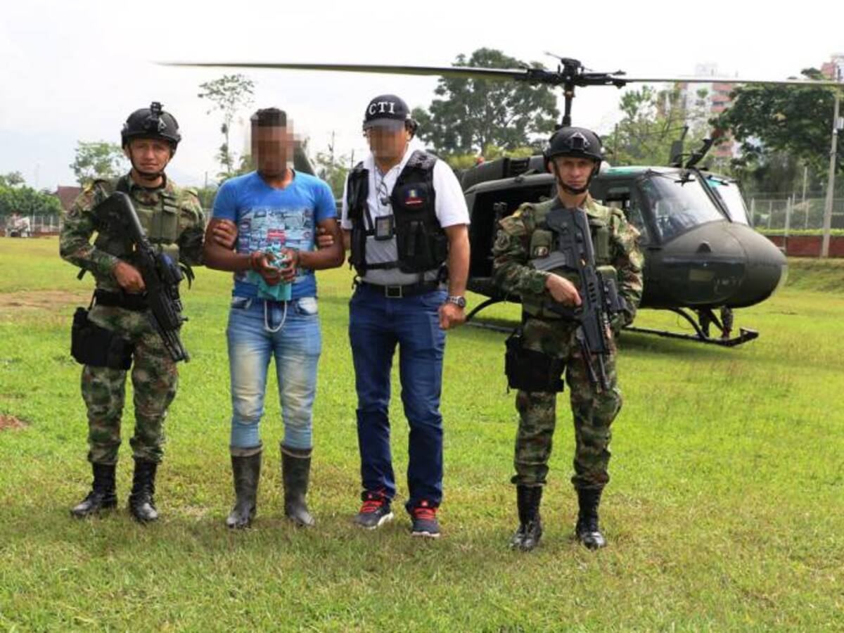 Capturado alias Osneider, cuarto cabecilla del ELN en el sur de Bolívar