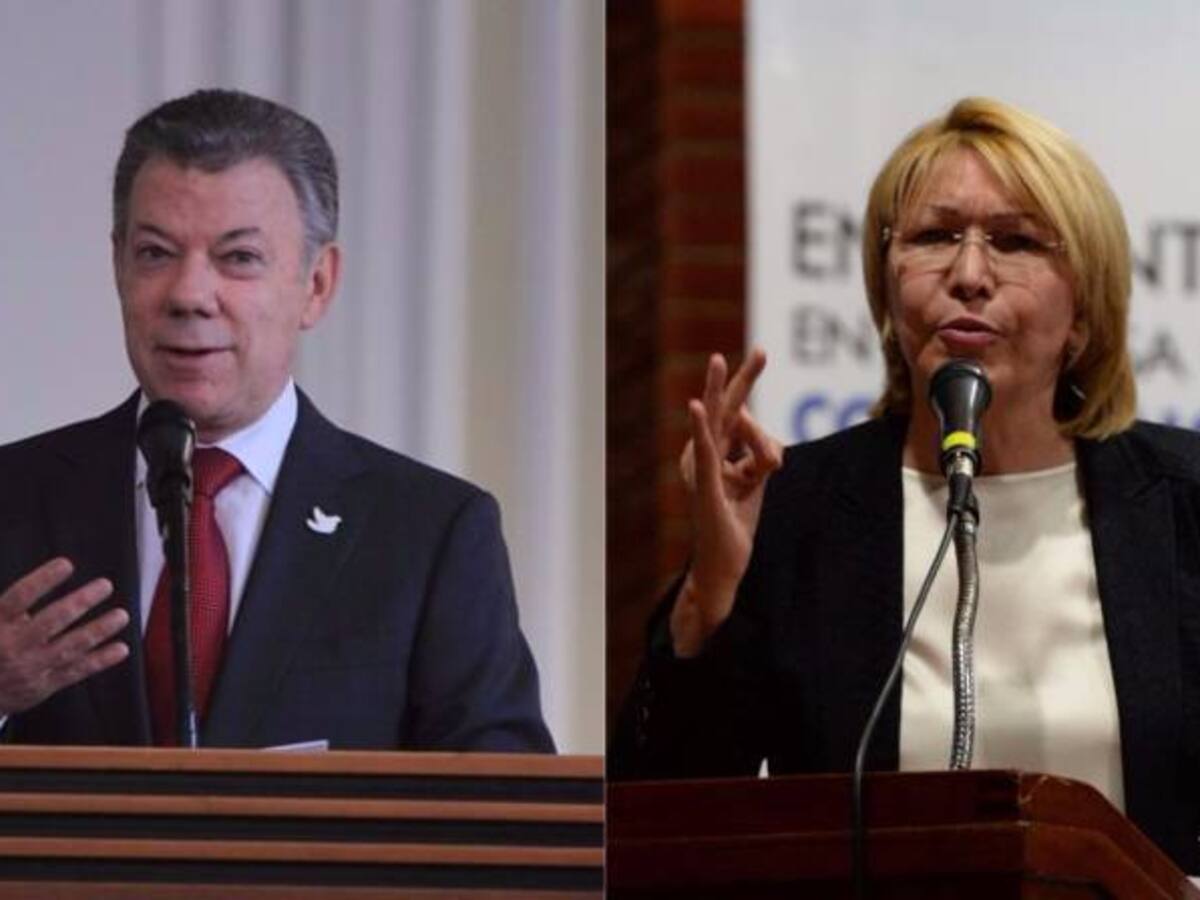 Santos se reunió con fiscal de Venezuela Luisa Ortega