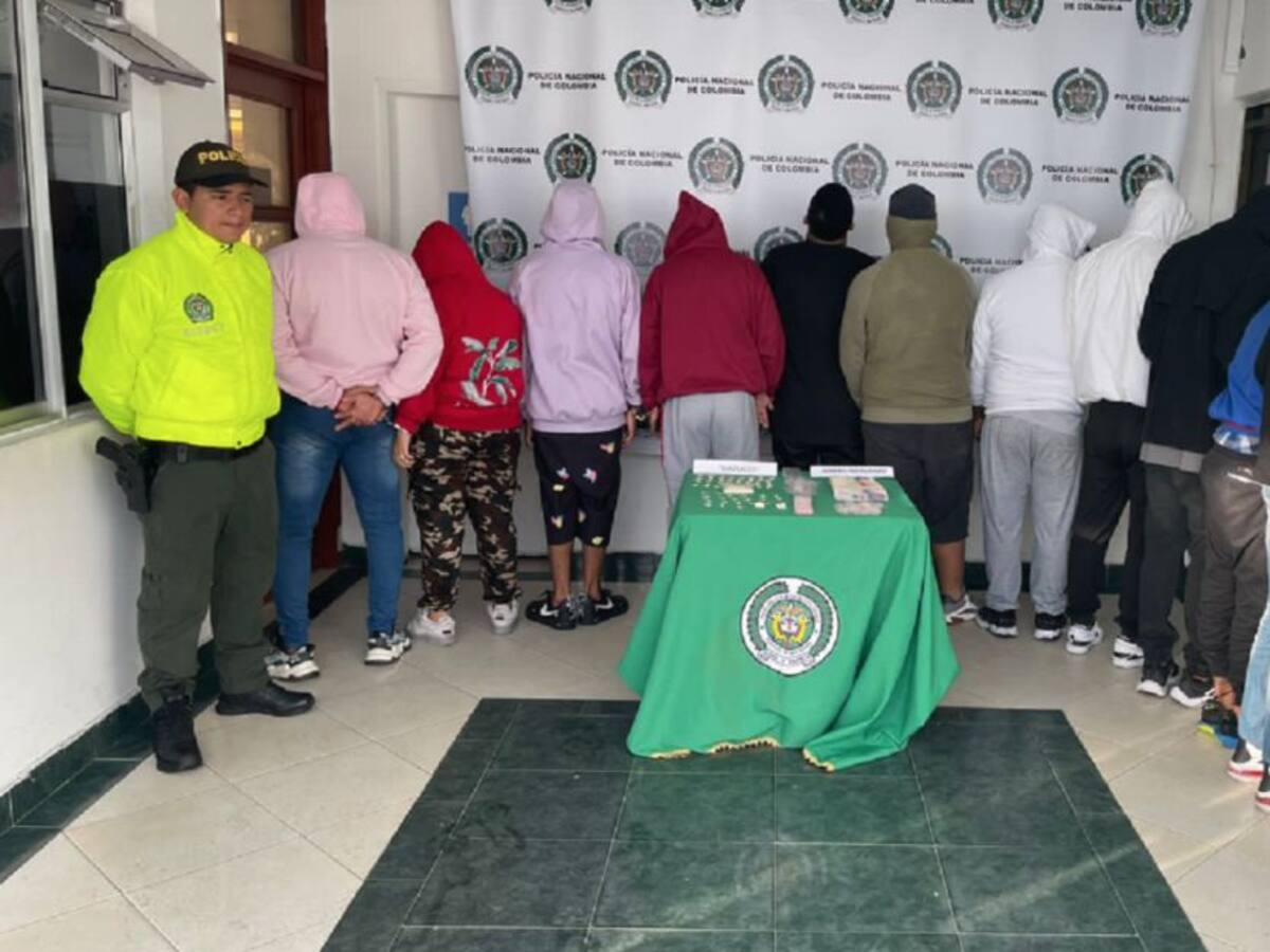 Desmantelada red para la distribución de drogas en Chinchiná