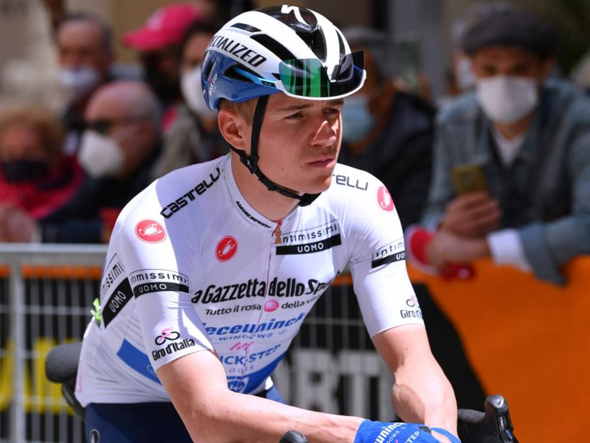 Evenepoel: "Sigo siendo séptimo, queda mucho y sigo confiado"