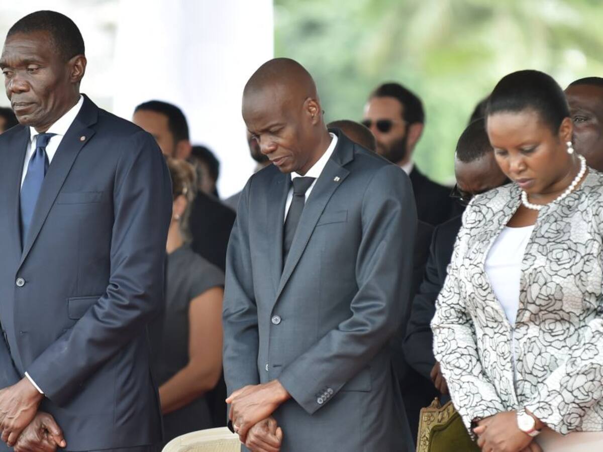 Martine Moise rechazó uso del dinero público para funeral de Jovenel Moise