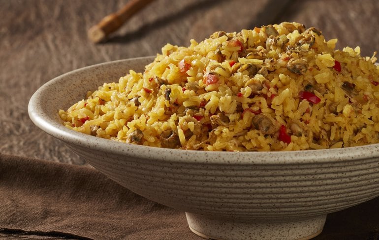 Arroz con chipi chipi. Foto Fedearroz