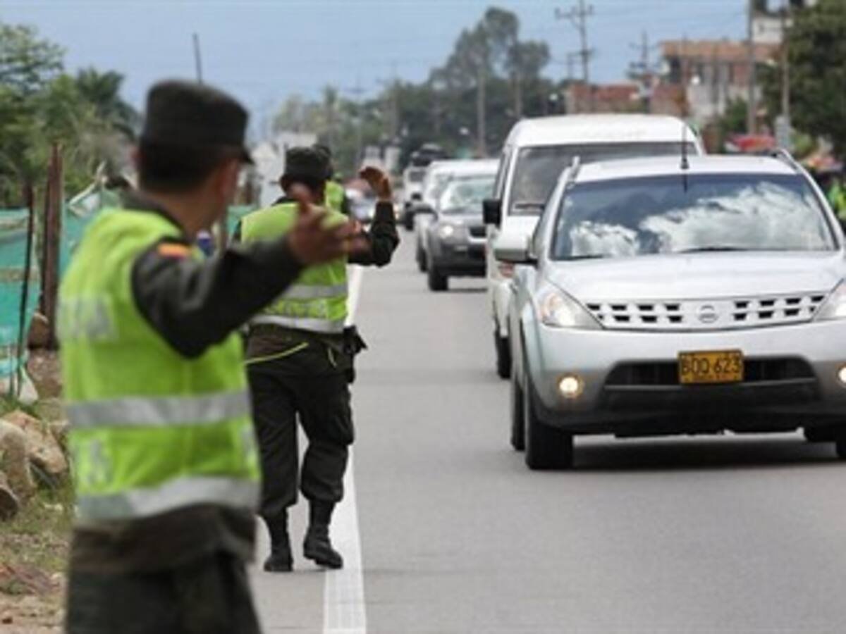Policía sorprendió a 2.385 borrachos manejando este fin de semana