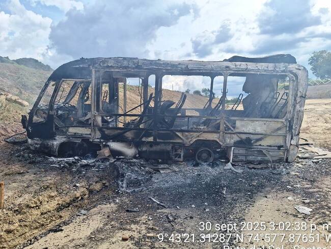 Incineración de maquinaria en Zambrano fue un hecho aislado