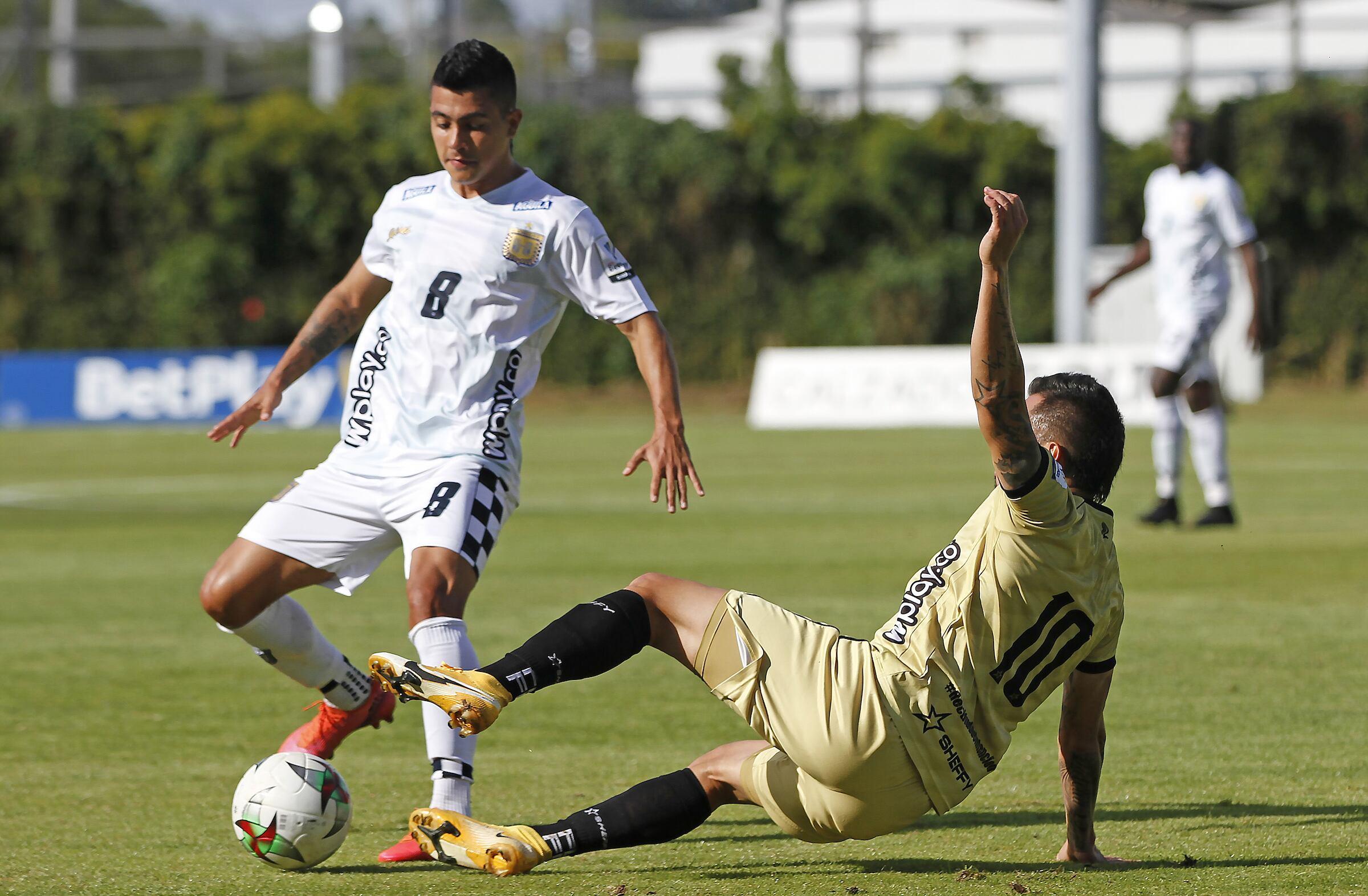 Águilas Doradas Rionegro enfrenta a Boyacá Chicó F.C. por la Liga BetPlay DIMAYOR I 2021 en el estadio Alberto Grisales de la ciudad de Rionegro. (Cortesía Dimayor)