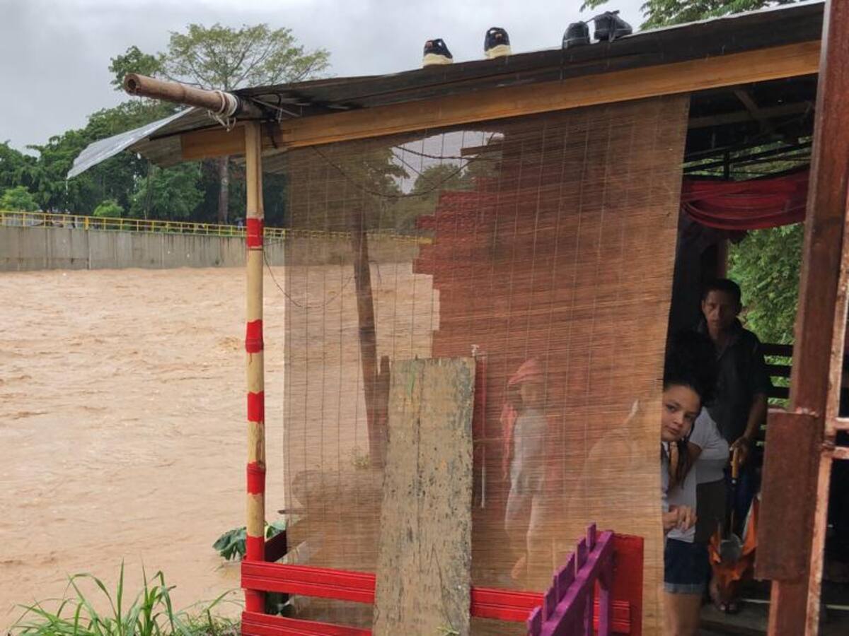71 familias damnificadas dejan lluvias en Neiva