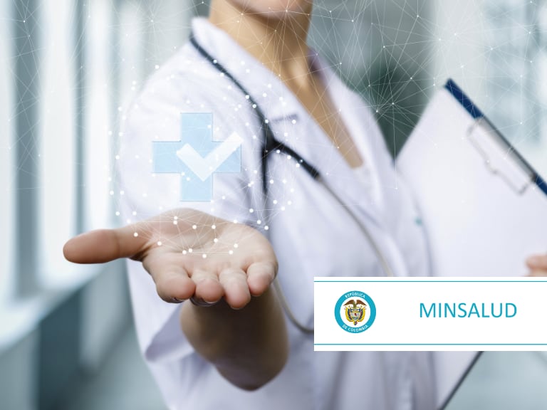 Lista "mejores" EPS según MinSalud. Imagen tomada de Canva