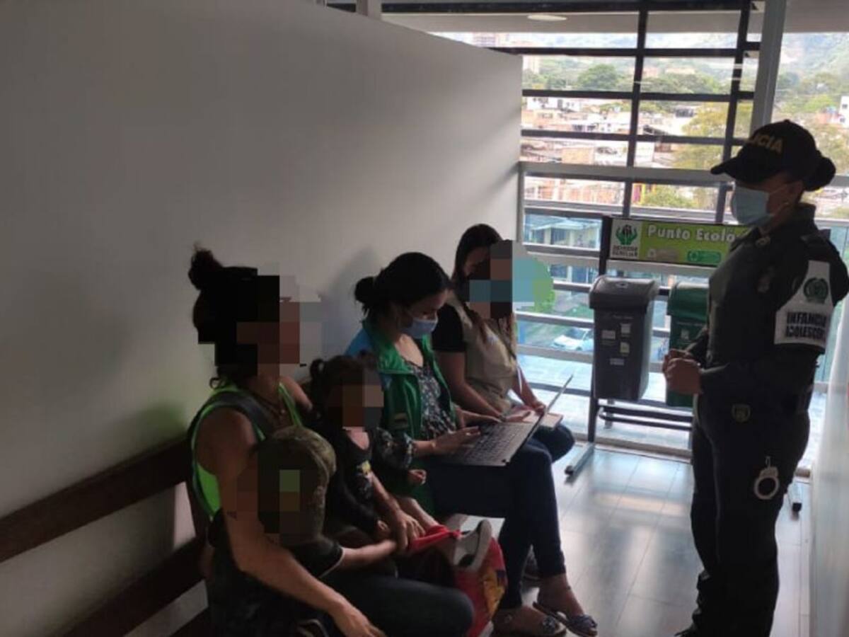 Policía de Infancia realiza restablecimiento de derechos a varios menores