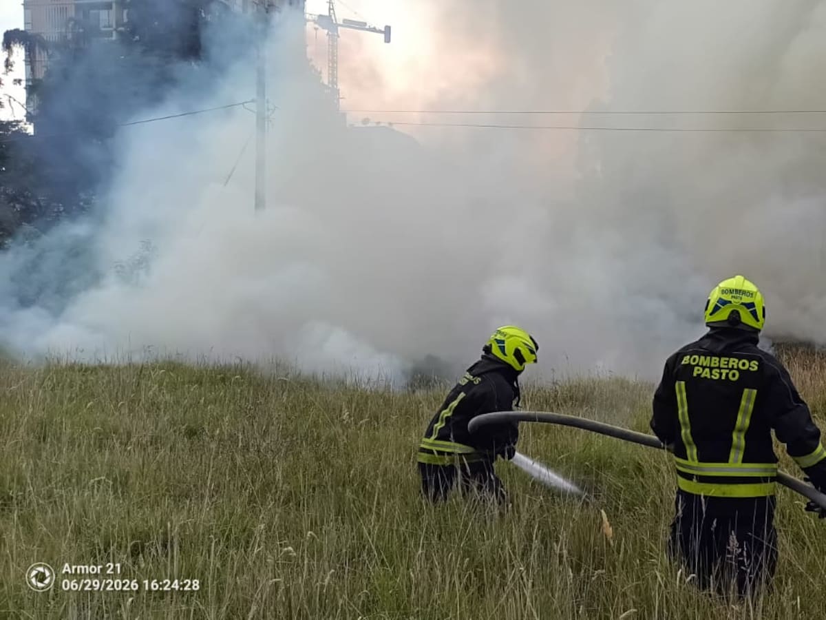 95 incendios forestales se han atendido este año en Pasto