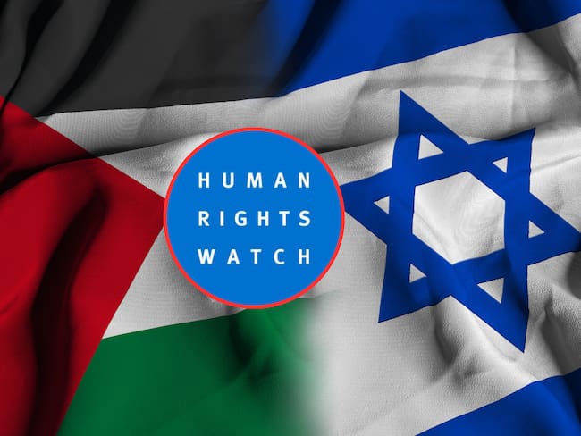 Human Rights Watch acusa a Israel de cometer crímenes de guerra.
