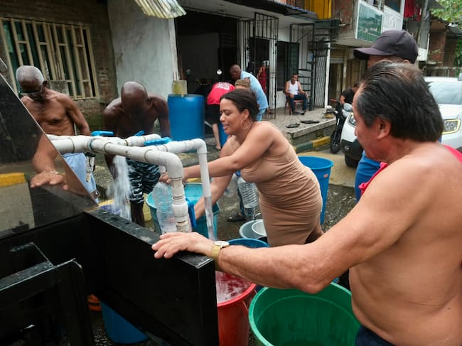 Según las autoridades nacionales, el servicio de acueducto podría quedar restablecido a más tardar el próximo 20 de junio. Foto: UNGRD