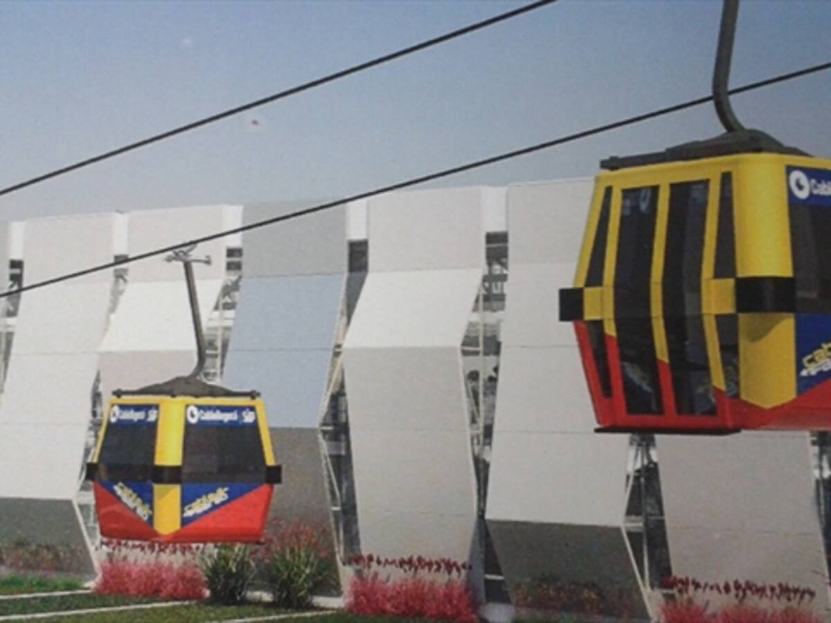 Conozca cómo será el cable aéreo de Ciudad Bolívar